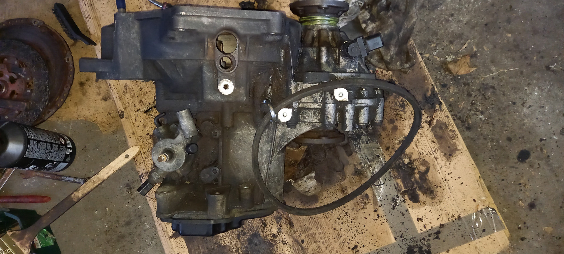 Golf IV Skrzynia biegów od góry