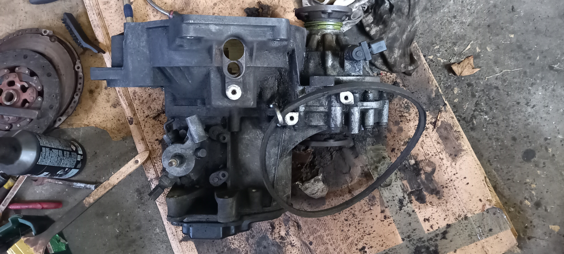 Golf IV skrzynia biegów po demontażu